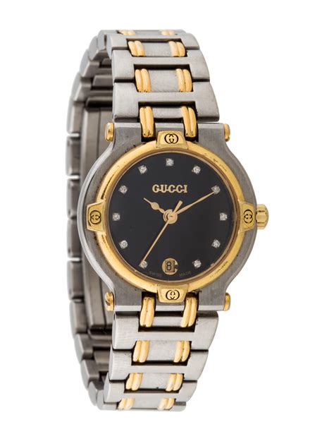 gucci 9000l diamond|Gucci watch 9000m price.